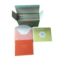 Printed Envelope Greeting Cards Sets with Box